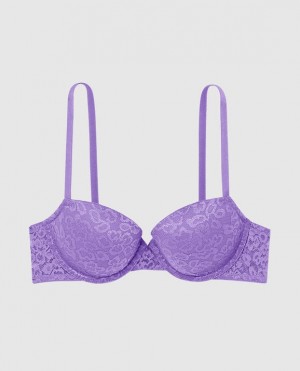 Women's La Senza Lightly Lined Demi Bras Flower | G4ClRFC7