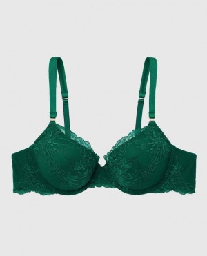 Women's La Senza Lightly Lined Full Coverage Bras Green | wBwliwiH