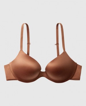 Women's La Senza Push Up Bras Caramel Kiss | bK53pPm6