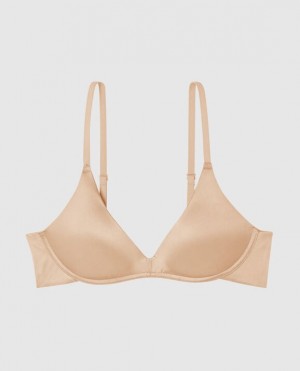 Women's La Senza Wireless Light Push Up Bras Rosetan | BPkb7fYq